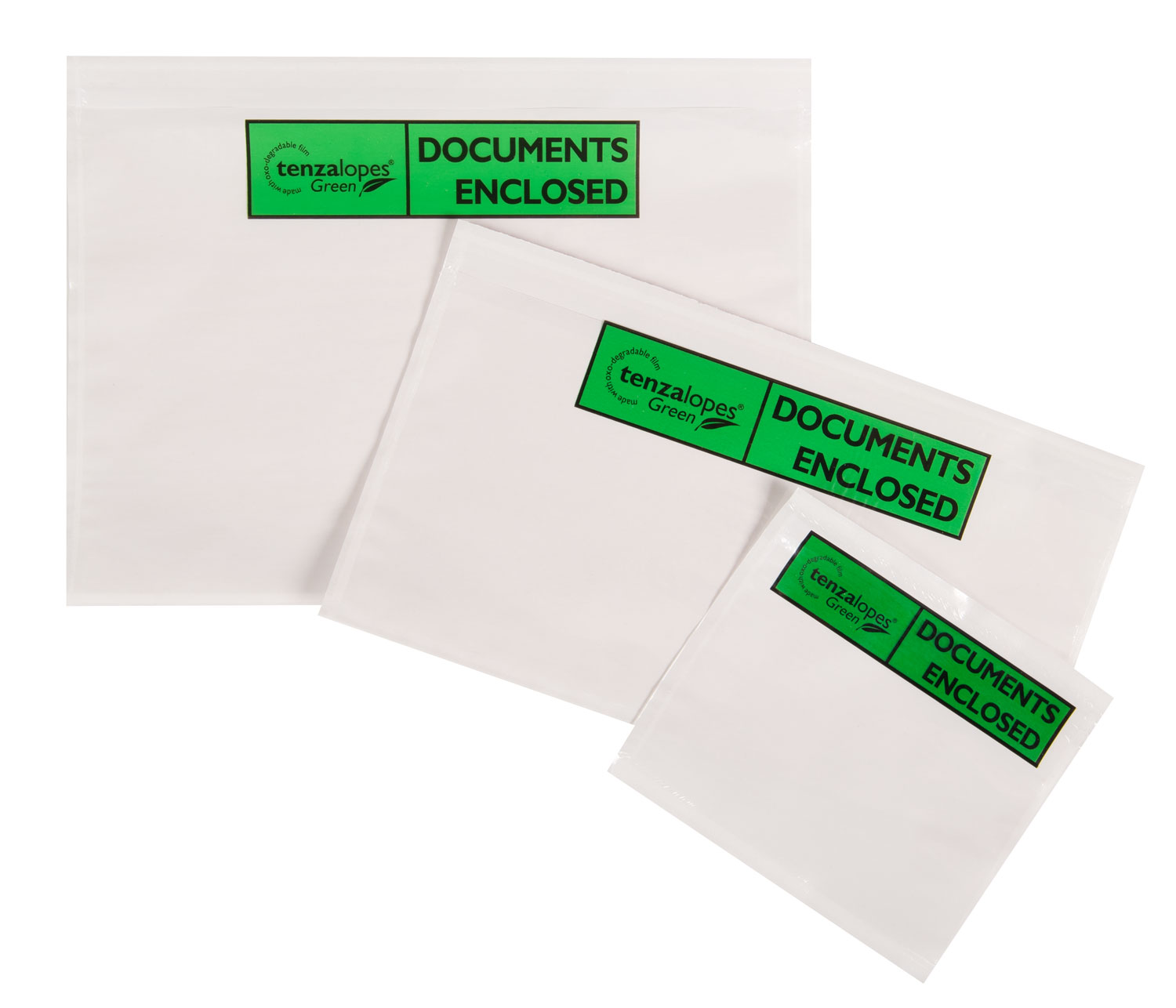 Degradable Paper Doc Enc Wallet A4 Printed Pack 500